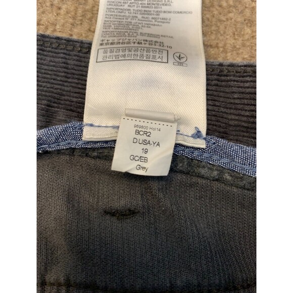 Banana Republic Corduroy Pants Mens 38x32 Flat Front Straight Leg Cotton Chino - Picture 8 of 8